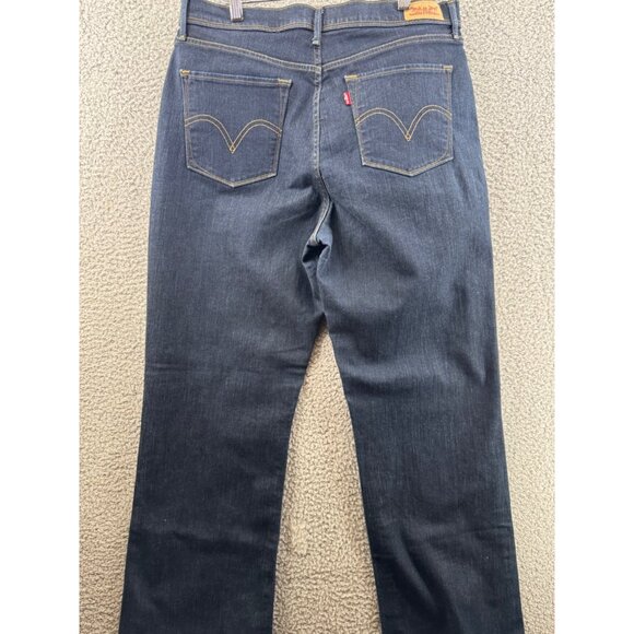 Levis Womens Perfectly Slimming 512 Bootcut Jeans Sz 14 32X32 - Picture 2 of 11